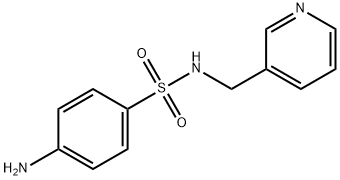 4-AMINO-N-PYRIDIN-3-YLMETHYL-BENZENESULFONAMIDE Struktur