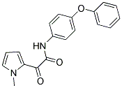 2-(1-METHYL-1H-PYRROL-2-YL)-2-OXO-N-(4-PHENOXYPHENYL)ACETAMIDE Struktur