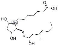 17,20-DIMETHYL PROSTAGLANDIN F1ALPHA Struktur