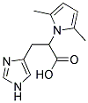 2-(2,5-DIMETHYL-PYRROL-1-YL)-3-(1H-IMIDAZOL-4-YL)-PROPIONIC ACID Struktur