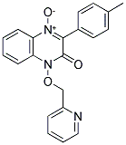 3-(4-METHYLPHENYL)-1-(PYRIDIN-2-YLMETHOXY)QUINOXALIN-2(1H)-ONE 4-OXIDE Struktur