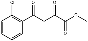 METHYL 4-(2-CHLOROPHENYL)-2,4-DIOXOBUTANOATE Struktur