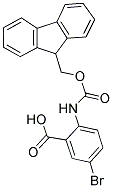 FMOC-2-AMINO-5-BROMOBENZOIC ACID Struktur