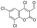 4,6,8-TRICHLORO-3-FORMYLCOUMARIN Struktur