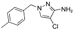 4-CHLORO-1-(4-METHYL-BENZYL)-1H-PYRAZOL-3-YLAMINE Struktur