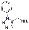 (1-PHENYL-1H-TETRAZOL-5-YL)METHANAMINE HYDROCHLORIDE Struktur