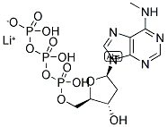 N6-METHYL-2'-DEOXYADENOSINE-5'-TRIPHOSPHATE LITHIUM SALT Struktur