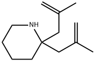 2,2-BIS-(2-METHYL-ALLYL)-PIPERIDINE Struktur