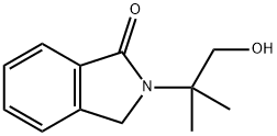 2-(2-HYDROXY-1,1-DIMETHYLETHYL)-1-ISOINDOLINONE Struktur