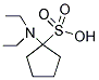 1-DIETHYLAMINO-CYCLOPENTANESULFONIC ACID Struktur