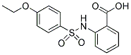 2-(4-ETHOXY-BENZENESULFONYLAMINO)-BENZOIC ACID Struktur