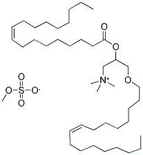 1,2-DIOLEOYL-3-TRIMETHYLAMMONIUM-PROPANE(METHYL SULFATE SALT) Struktur