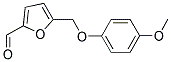 5-(4-METHOXY-PHENOXYMETHYL)-FURAN-2-CARBALDEHYDE Struktur