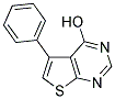 4-HYDROXY-5-PHENYLTHIENO[2,3-D]PYRIMIDINE Struktur