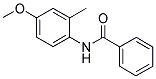 N-(4-METHOXY-2-METHYLPHENYL)BENZENECARBOXAMIDE Struktur