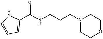 N-(3-MORPHOLINOPROPYL)-1H-PYRROLE-2-CARBOXAMIDE Struktur