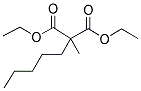 DIETHYL METHYLPENTYLMALONATE Struktur