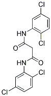 N,N'-BIS-(2,5-DICHLORO-PHENYL)-MALONAMIDE Struktur