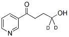 4-HYDROXY-1-(3-PYRIDYL)-1-BUTANONE-4,4-D2 Struktur