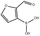 2-FORMYLFURAN-3-BORONIC ACID Struktur