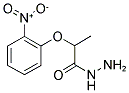 2-(2-NITRO-PHENOXY)-PROPIONIC ACID HYDRAZIDE Struktur