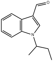 1-SEC-BUTYL-1H-INDOLE-3-CARBALDEHYDE Struktur