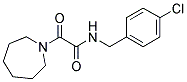 2-(1-AZEPANYL)-N-(4-CHLOROBENZYL)-2-OXOACETAMIDE Struktur