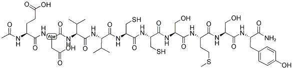 AC-5A/5B PEPTIDE|AC-GLU-ASP-VAL-VAL-CYS-CYS-SER-MET-SER-TYR-NH2