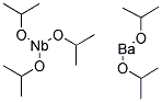 BARIUM NIOBIUM ISOPROPOXIDE Struktur