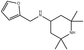 FURAN-2-YLMETHYL-(2,2,6,6-TETRAMETHYL-PIPERIDIN-4-YL)-AMINE Struktur