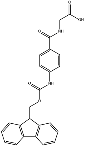 FMOC-4-AMINOHIPPURIC ACID Struktur