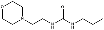 1-(2-MORPHOLIN-4-YLETHYL)-3-PROPYLUREA Struktur