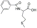 2-[(3-METHYLBENZOYL)AMINO]-4-(METHYLTHIO)BUTANOIC ACID Struktur