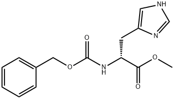 N-ALPHA-CARBOBENZOXY-D-HISTIDINE METHYL ESTER Struktur