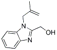 [1-(2-METHYLPROP-2-ENYL)-1H-BENZIMIDAZOL-2-YL]METHANOL Struktur