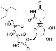 URIDINE 5'-[ALPHA-33P]-TRIPHOSPHATE, TRIETHYLAMMONIUM SALT Struktur