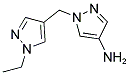 1-(1-ETHYL-1H-PYRAZOL-4-YLMETHYL)-1H-PYRAZOL-4-YLAMINE Struktur