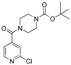 TERT-BUTYL 4-(2-CHLOROISONICOTINOYL)TETRAHYDRO-1(2H)-PYRAZINECARBOXYLATE Struktur