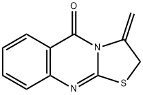 3-METHYLENE-2,3-DIHYDRO-5H-[1,3]THIAZOLO[2,3-B]QUINAZOLIN-5-ONE Struktur