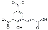 3,5-DINITRO-2-HYDROXYCINNAMIC ACID Struktur