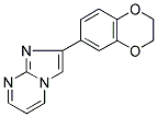 2-(2,3-DIHYDRO-1,4-BENZODIOXIN-6-YL)IMIDAZO[1,2-A]PYRIMIDINE Struktur