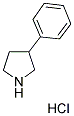 3-PHENYLPYRROLIDINE HYDROCHLORIDE Struktur