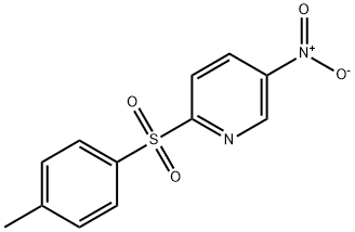 2-[(4-METHYLPHENYL)SULFONYL]-5-NITROPYRIDINE Struktur