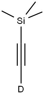 (TRIMETHYLSILYL)ACETYLENE-D Struktur