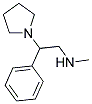 (2-PHENYL-2-PYRROLIDINYLETHYL)METHYLAMINE Struktur