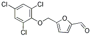 5-(2,4,6-TRICHLORO-PHENOXYMETHYL)-FURAN-2-CARBALDEHYDE Struktur