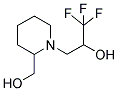 1,1,1-TRIFLUORO-3-[2-(HYDROXYMETHYL)PIPERIDINO]-2-PROPANOL Struktur