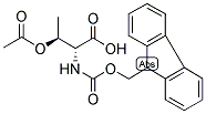 FMOC-D-THR(AC)-OH Struktur