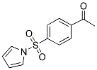 4-PYRROLSULFAMYLACETOPHENONE Struktur