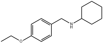 CYCLOHEXYL-(4-ETHOXY-BENZYL)-AMINE Struktur